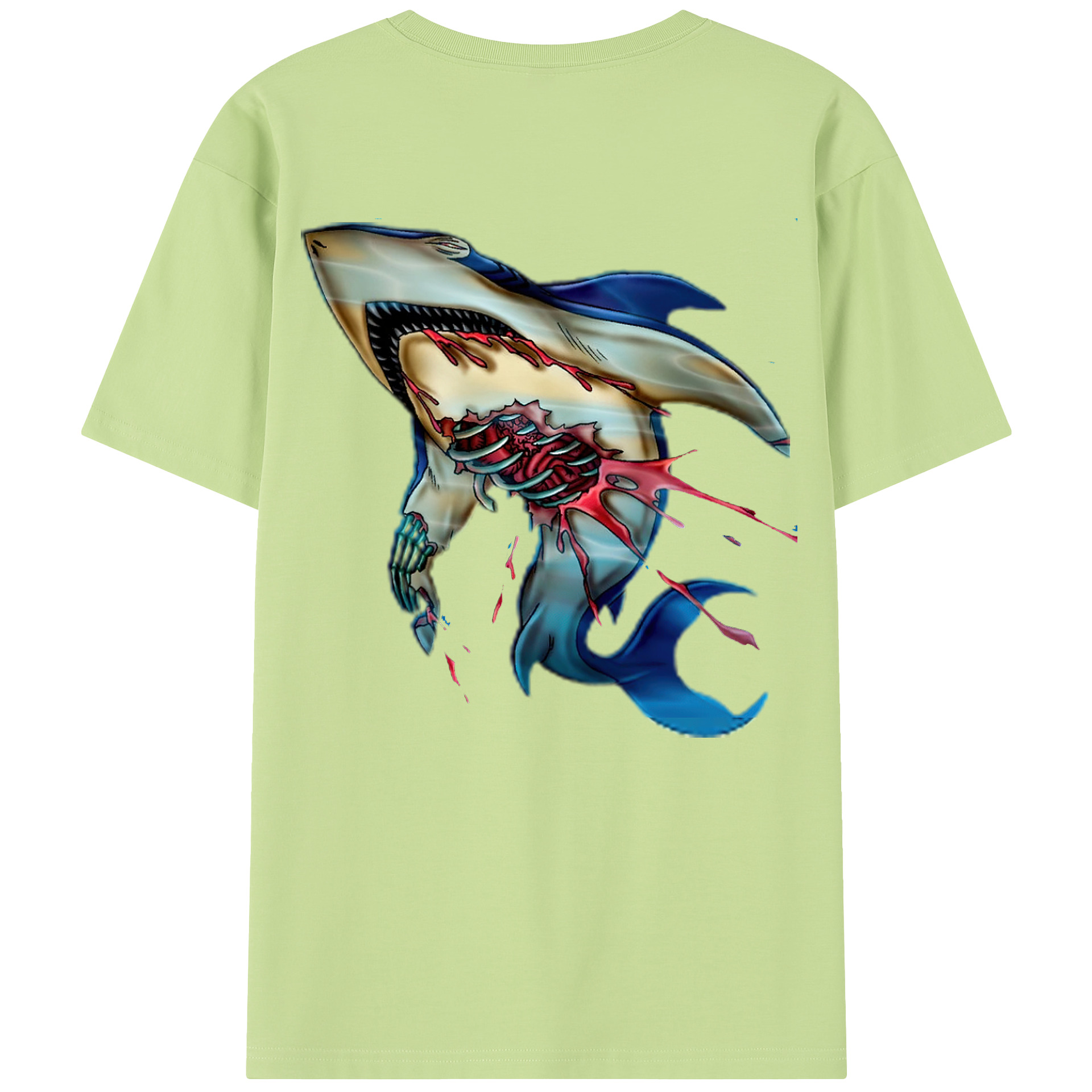 （画像用） 遊☆戯☆王 Yu-Gi-Oh! 綿100％半袖Tシャツ（背面プリント）